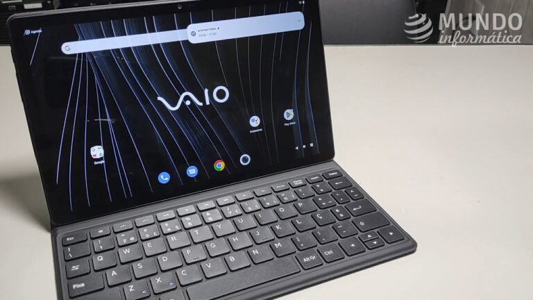 Tablet Vaio TL10 Android (unboxing e testes rápidos) Tablet com Teclado 4G e bem rápido